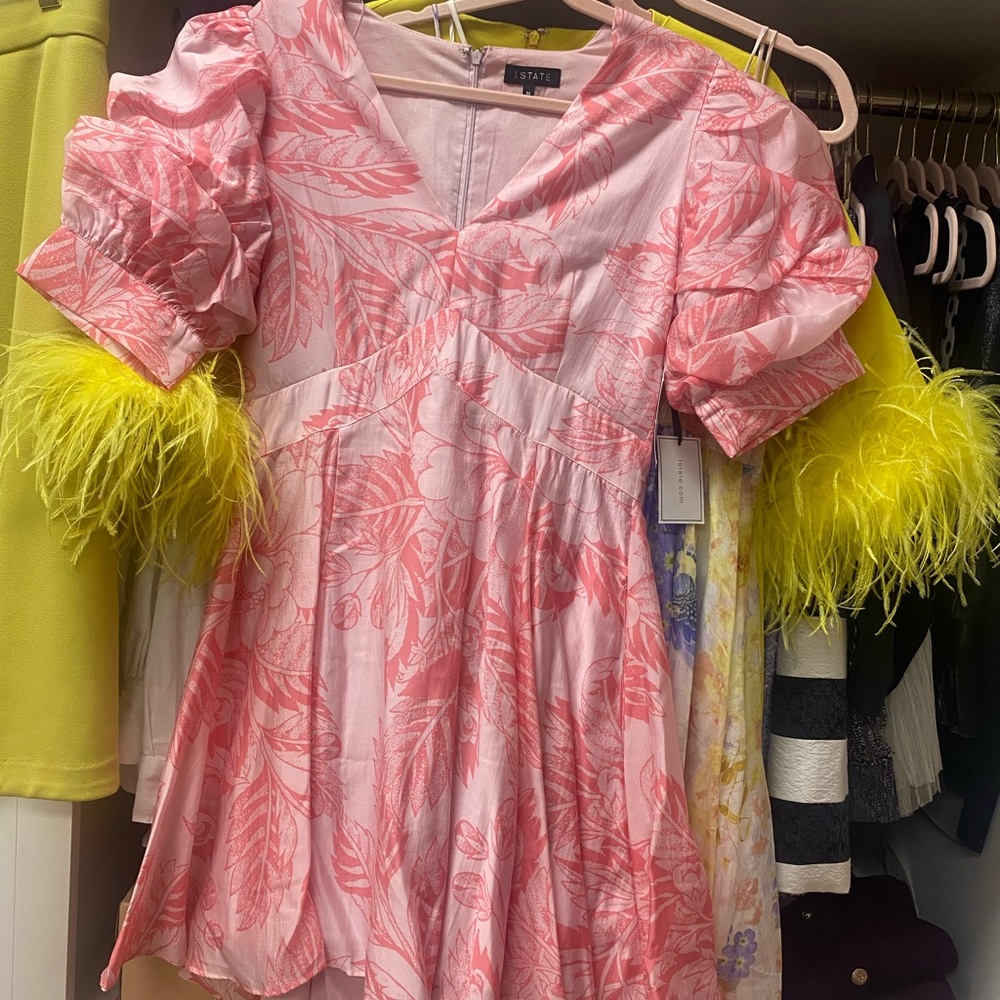 1State Pink Dress